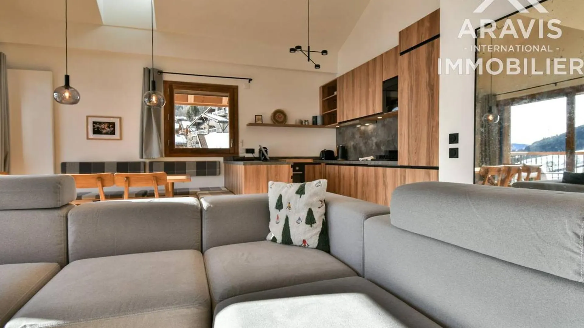 Appt Moderne Aux Aiguilles : Vue Montagnes, 3 Ch, Garage - Fr-1-391-203 Apartment Le Grand-Bornand